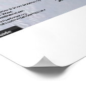 Pyramiden der Antarktis 2 Poster (Ecke)