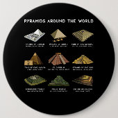 Pyramiden der Weltarchäologie-Zivilisationen Button (Vorderseite)