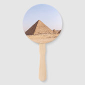 Pyramiden des Ägyptens Fächer (Rückseite)