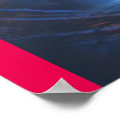 Pyramiden des letzten Maldrucks Poster (Ecke)