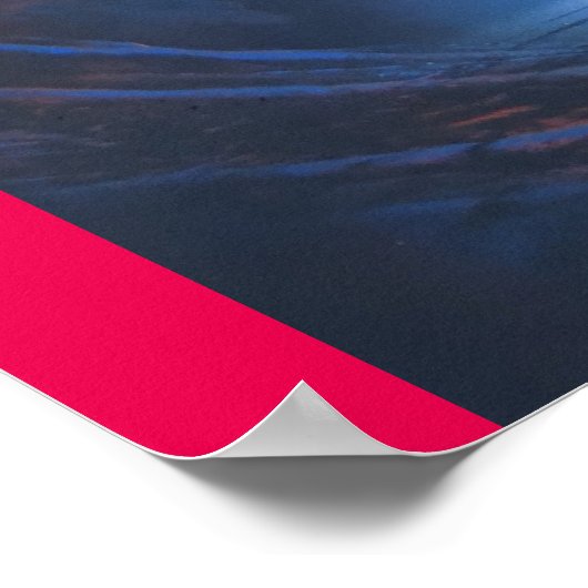 Pyramiden des letzten Maldrucks Poster (Ecke)