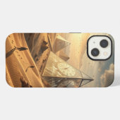 Pyramiden des Schweigens iPhone Hülle (Rückseite (Horizontal))