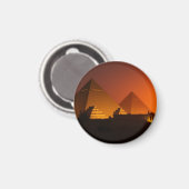 Pyramiden Design Magnet (Vorderseite/Rückseite)