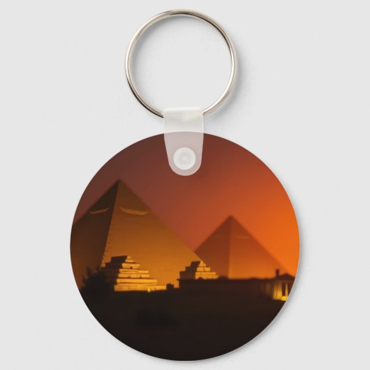 Pyramiden Design Schlüsselanhänger (Vorderseite)