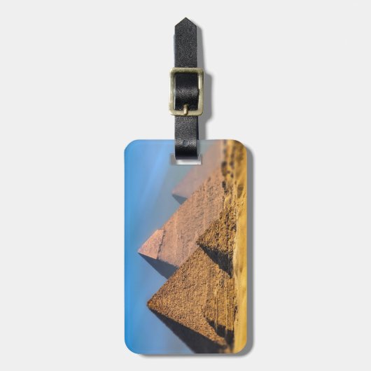 Pyramiden Gepäckanhänger (Vorderseite vertikal)