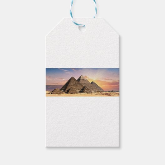 Pyramiden Geschenkanhänger (Vorderseite)