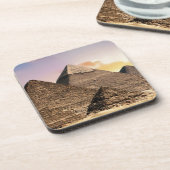 Pyramiden Getränkeuntersetzer (Linke Seite)