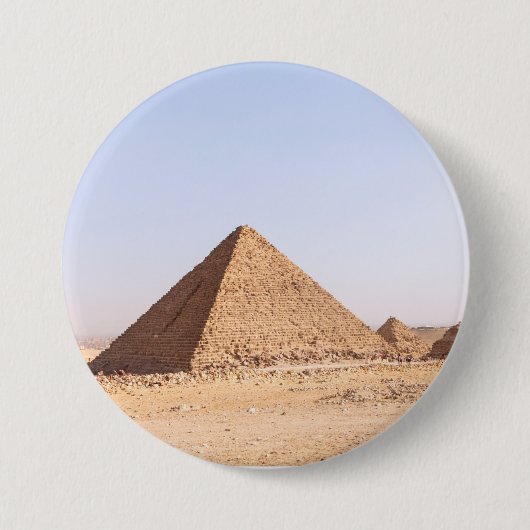 Pyramiden in Ägypten Button (Vorderseite)