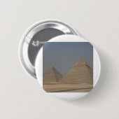 Pyramiden in Ägypten Button (Vorne & Hinten)