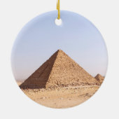 Pyramiden in Ägypten Keramik Ornament (Hinten)