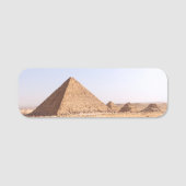 Pyramiden in Ägypten Namensschild (Vorderseite)