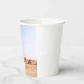 Pyramiden in Ägypten Pappbecher (Links)