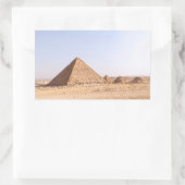 Pyramiden in Ägypten Rechteckiger Aufkleber (Tasche)