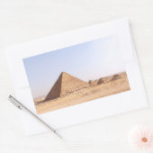 Pyramiden in Ägypten Rechteckiger Aufkleber (Umschlag)