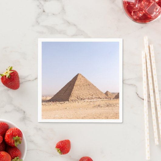 Pyramiden in Ägypten Serviette (Beispiel)