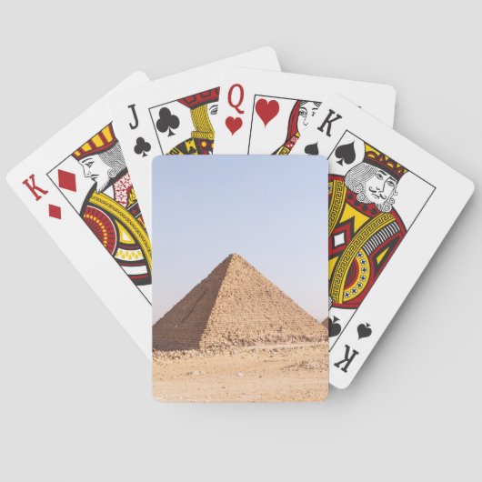 Pyramiden in Ägypten Spielkarten (Rückseite)