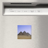 Pyramiden in der Wüste Kairo, Ägypten Magnet (In Situ (Geschirrspüler))