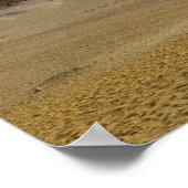 Pyramiden in der Wüste Kairo, Ägypten Poster (Ecke)