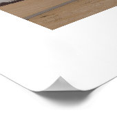 Pyramiden in Gizeh, Ägypten Poster (Ecke)