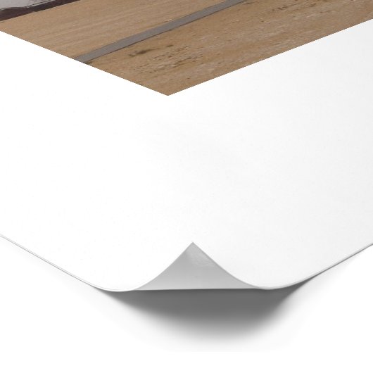 Pyramiden in Gizeh, Ägypten Poster (Ecke)