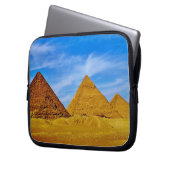 Pyramiden in Gizeh Laptopschutzhülle (Vorderseite Links)