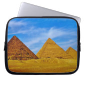 Pyramiden in Gizeh Laptopschutzhülle (Vorderseite)