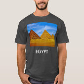 Pyramiden in Gizeh T-Shirt (Vorderseite)