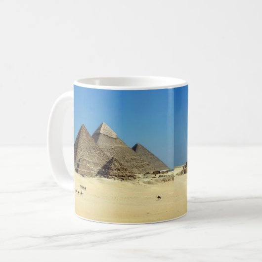Pyramiden Kaffeetasse (Vorderseite Links)