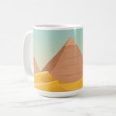 Pyramiden Kaffeetasse (Vorderseite Links)