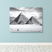 Pyramiden Leinwanddruck (Insitu (Holzboden))