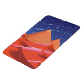 Pyramiden Magnet (Linke Seite)