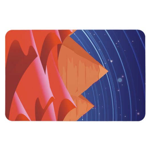 Pyramiden Magnet (Horizontal)