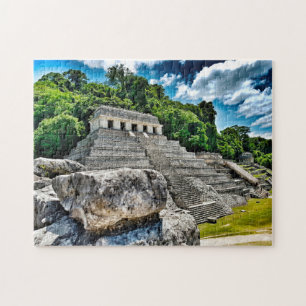 Pyramiden Mexikos. Puzzle