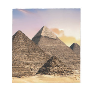 Pyramiden Notizblock