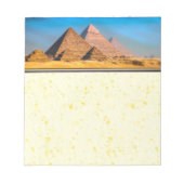 Pyramiden Notizblock (Vorderseite)