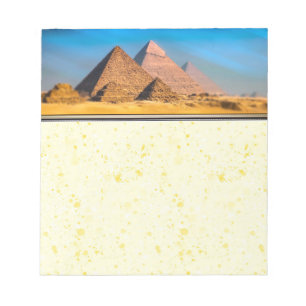Pyramiden Notizblock