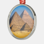 Pyramiden Ornament Aus Metall (Links)