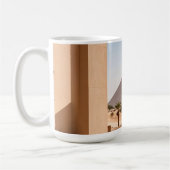 Pyramiden & Palmen Kaffeetasse (Links)