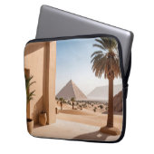 Pyramiden & Palmen Laptopschutzhülle (Vorderseite Links)