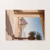 Pyramiden & Palmen Puzzle (Horizontal)