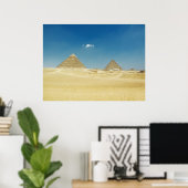 Pyramiden Poster (Heimbüro)