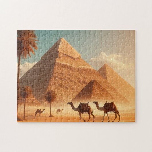 Pyramiden Puzzle (Horizontal)