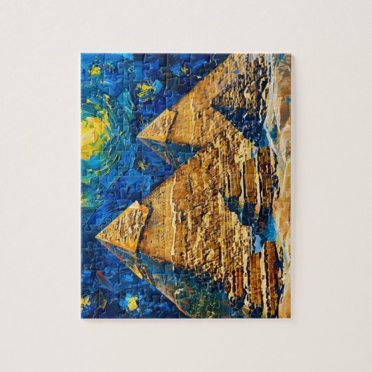 Pyramiden-Rätsel Puzzle (Vertikal)