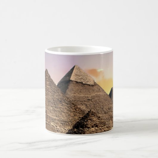 Pyramiden Sphinx Altes Ägypten Pharao Cheops Wüste Kaffeetasse (Mittel)