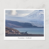 Pyramiden Svalbard Postkarte (Vorderseite)