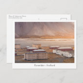 Pyramiden Svalbard Postkarte (Vorne/Hinten)