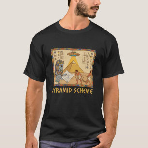 Pyramiden-System Außerirdische Ägypter T-Shirt