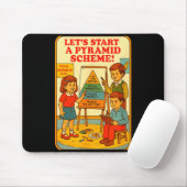 Pyramiden-System Lustiger Blackcraft Kult Dunkler  Mousepad (Mit Mouse)