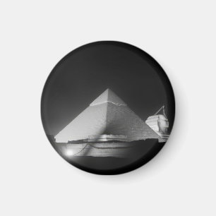 Pyramiden und Sphinx Magnet