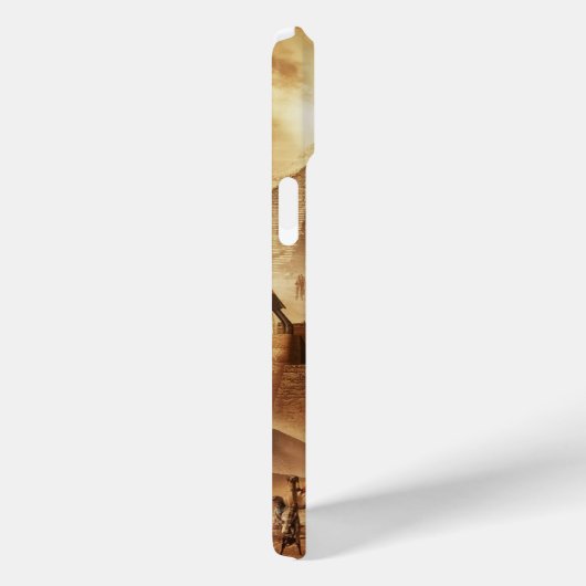 Pyramiden und Sphinxen Case-Mate iPhone Hülle (Rückseite / Rechts)